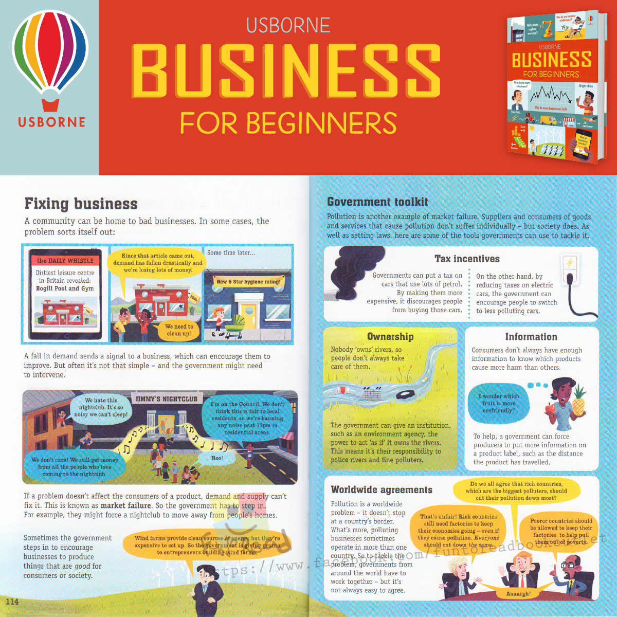 Usborne Business for Beginners - Fun To Read Book Outlet