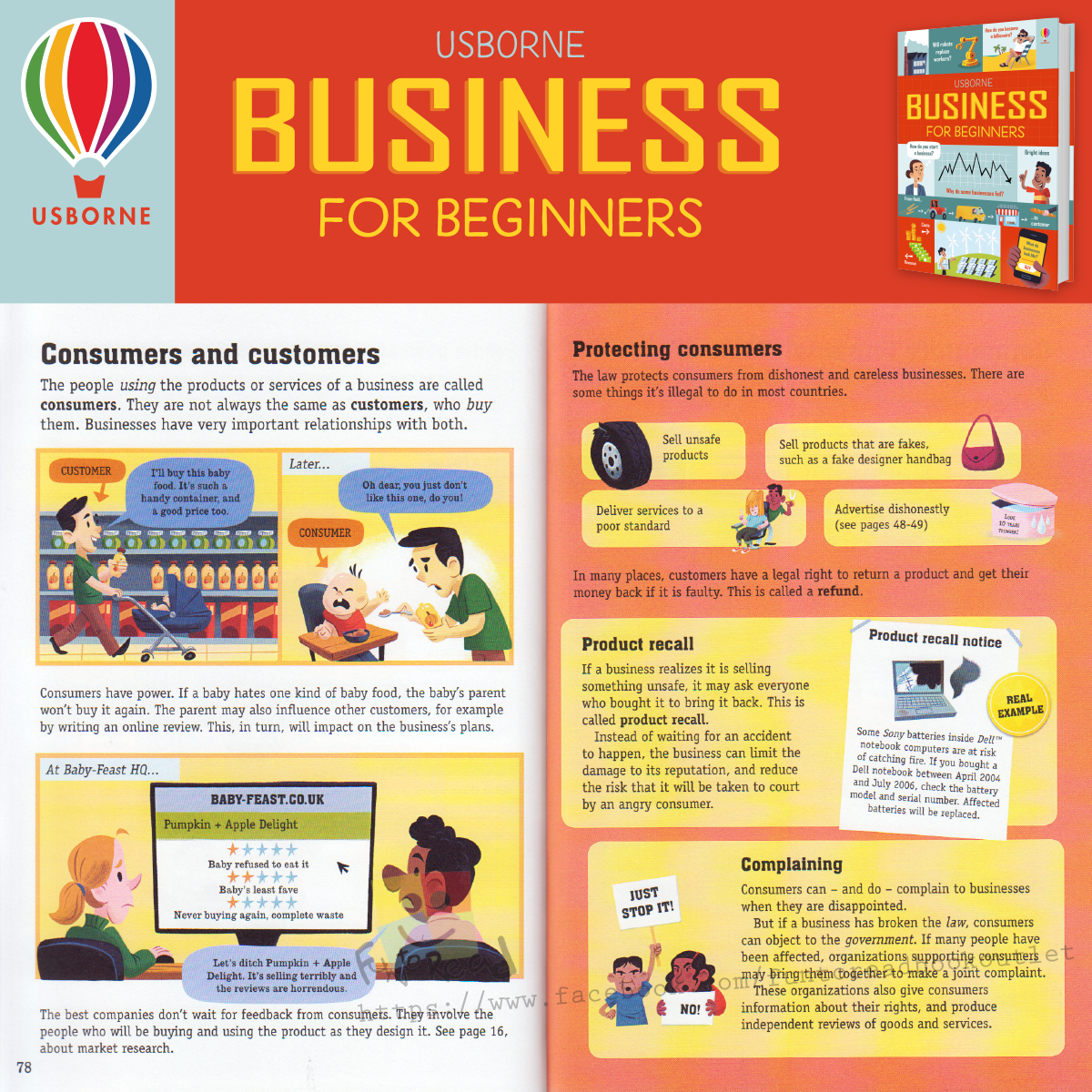 Usborne Business for Beginners - Fun To Read Book Outlet
