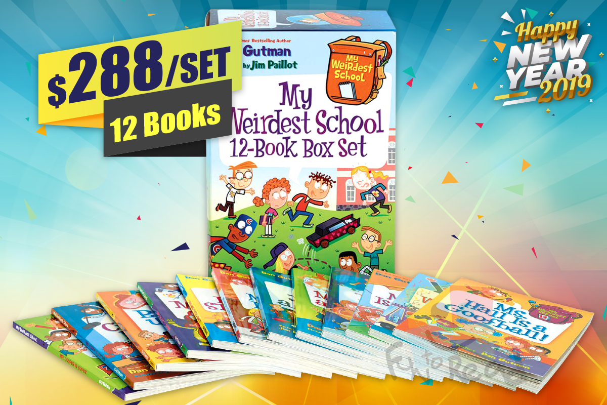 My Weirdest school 12-book box set $288/set - Fun To Read Book Outlet
