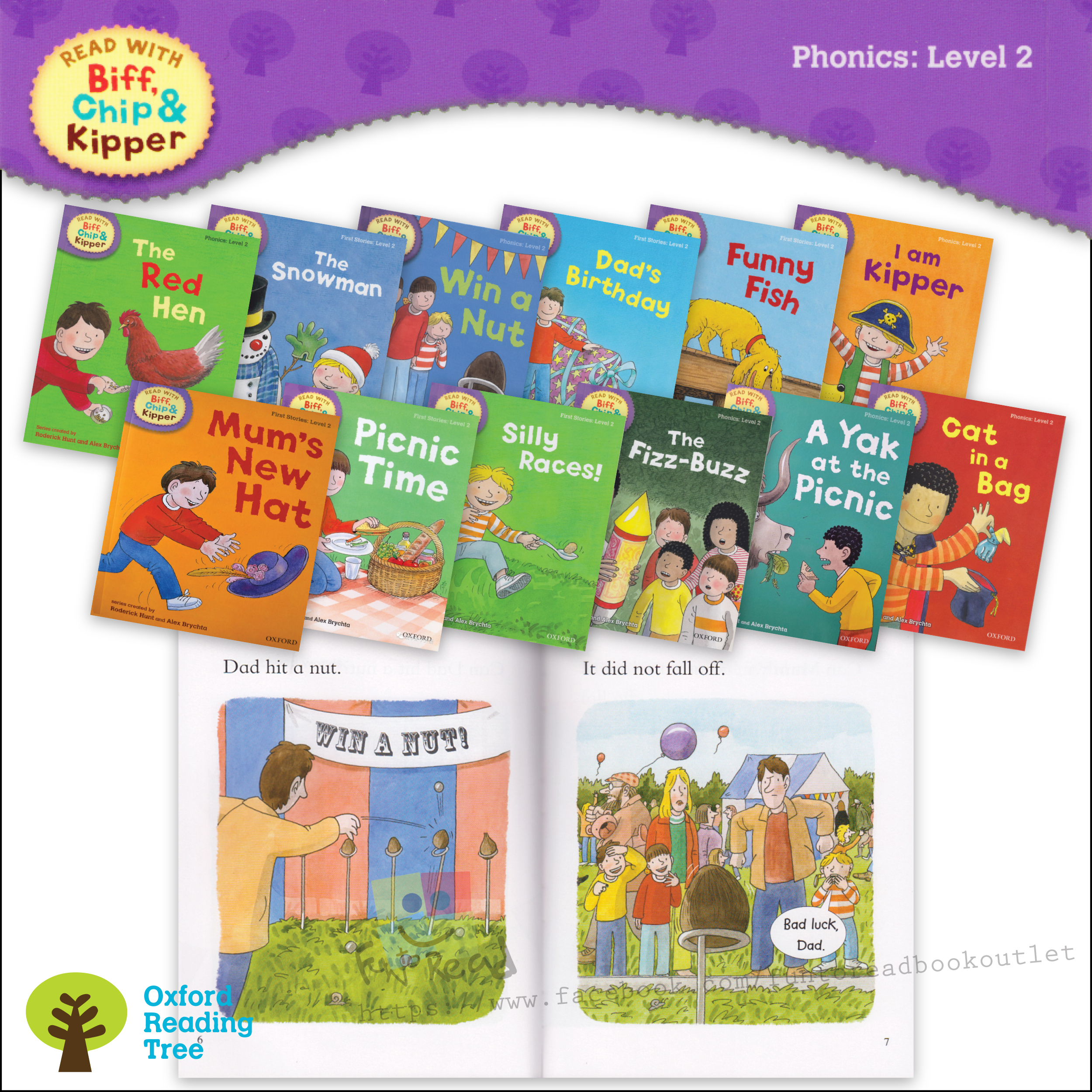 Oxford Reading Tree Read with Biff, Chip and Kipper - Phonics