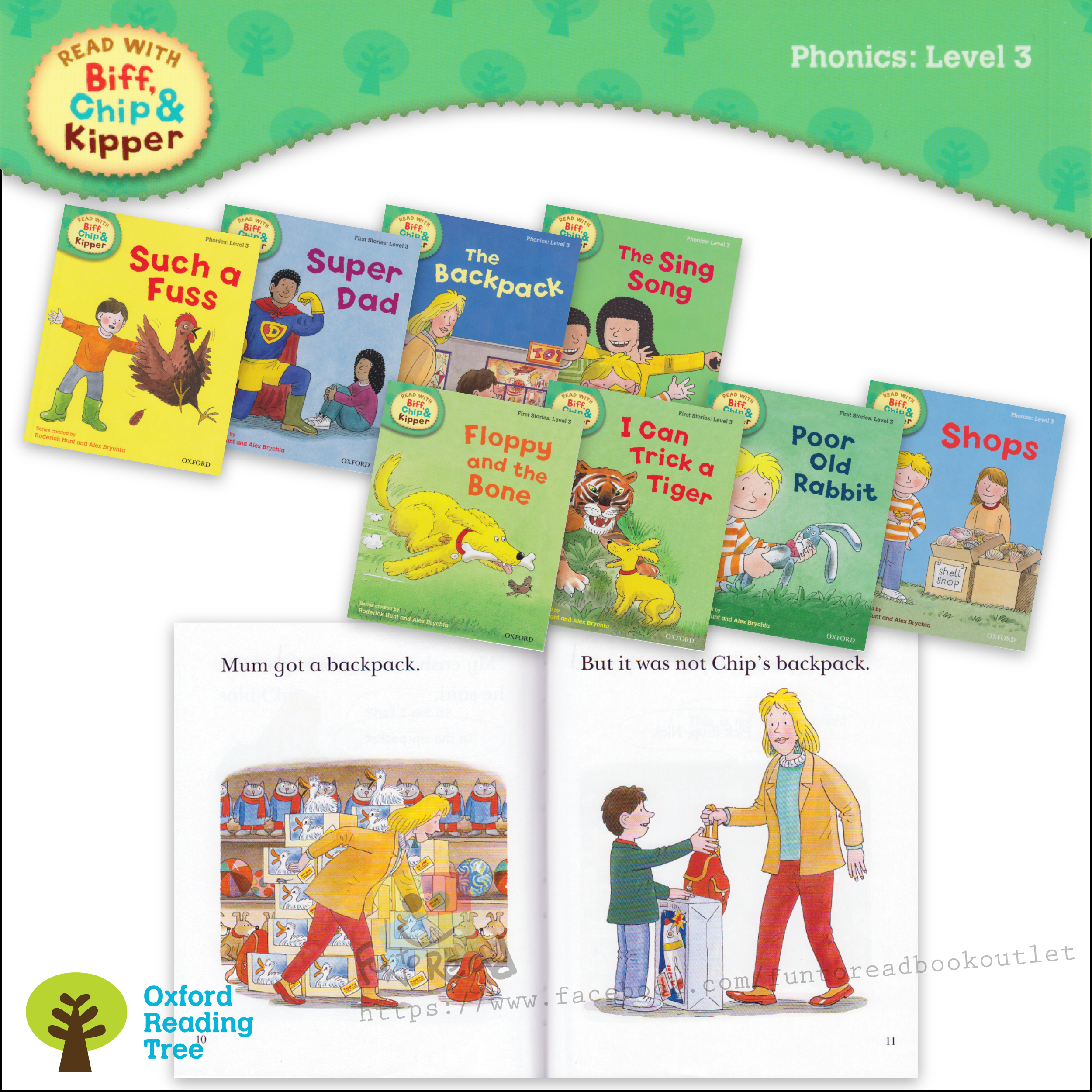 Oxford Reading Tree Read with Biff, Chip and Kipper - Phonics