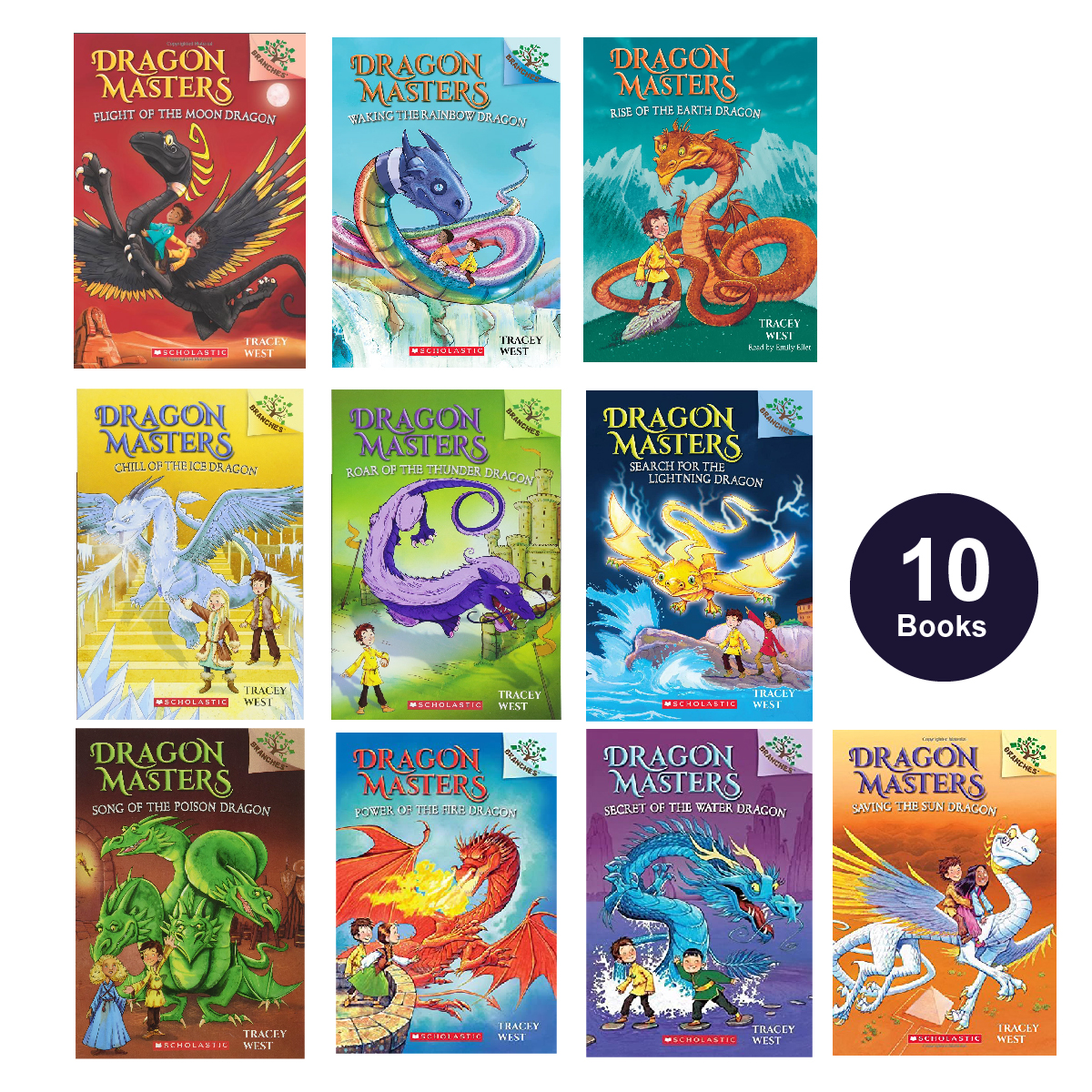 Dragon Masters 10 books Collection (#1-10) - Fun To Read Book Outlet