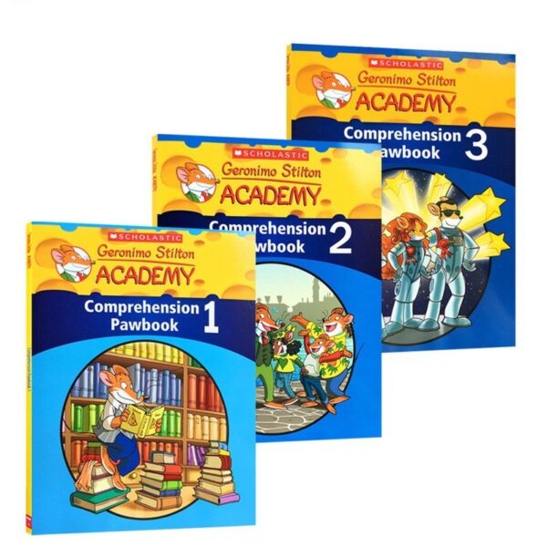 Geronimo Stilton Comprehension Pawbook Bundle (1-3)