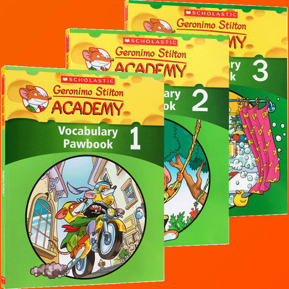 Geronimo Stilton Vocabulary Pawbook Bundle (1-3)