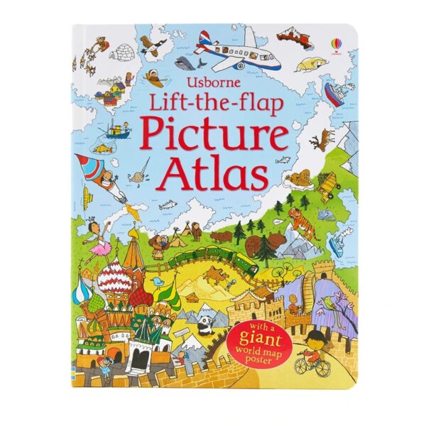 9780746098479 Usborne Lift-the-flap Picture Atlas