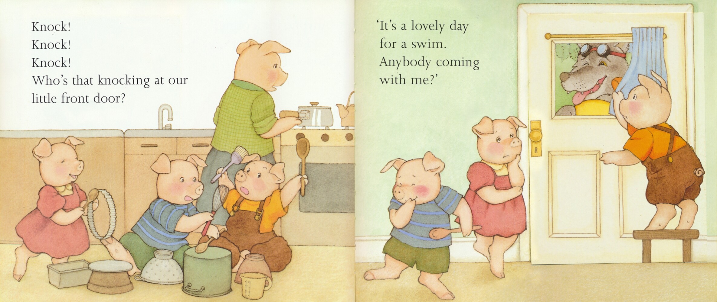 Go Away Mr Wolf! - Fun To Read Book Outlet