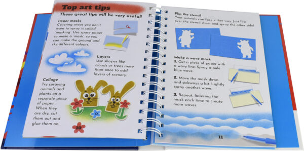 Spray Pen Art Amazing Animals # 9781789589283 # 3