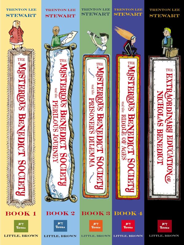 The Mysterious Benedict Society Paperback Boxed Set titles