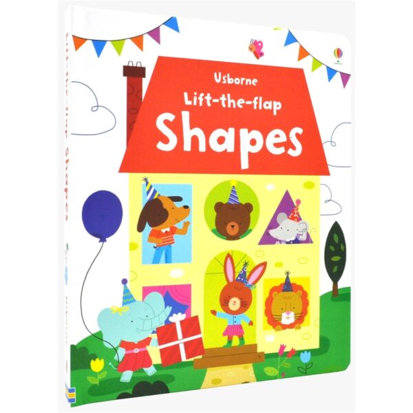 usborne lift the flap shapes cover