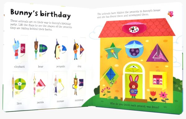 usborne lift the flap shapes inside 1