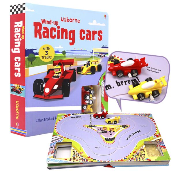 usborne wind-up eacing cars
