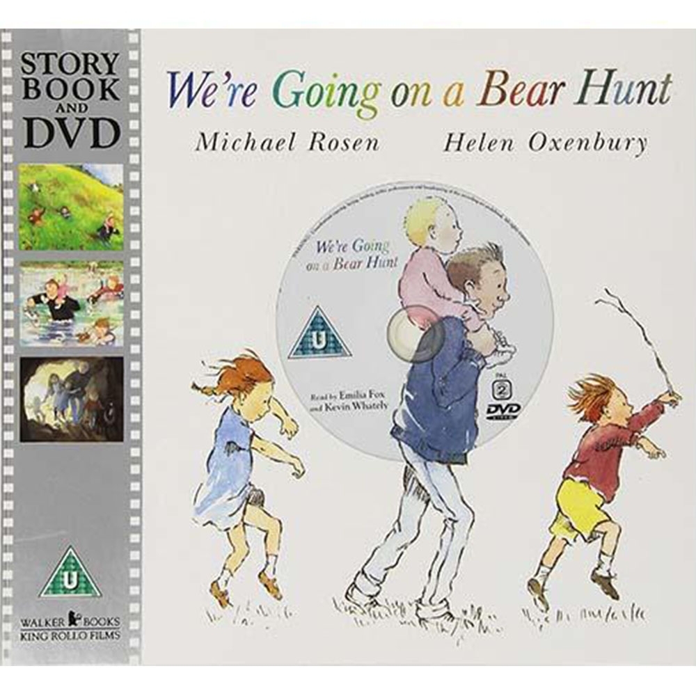 We're Going On A Bear Hunt (Book and DVD) - Fun To Read Book Outlet