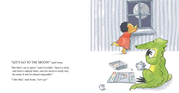 how to be on the moon inside