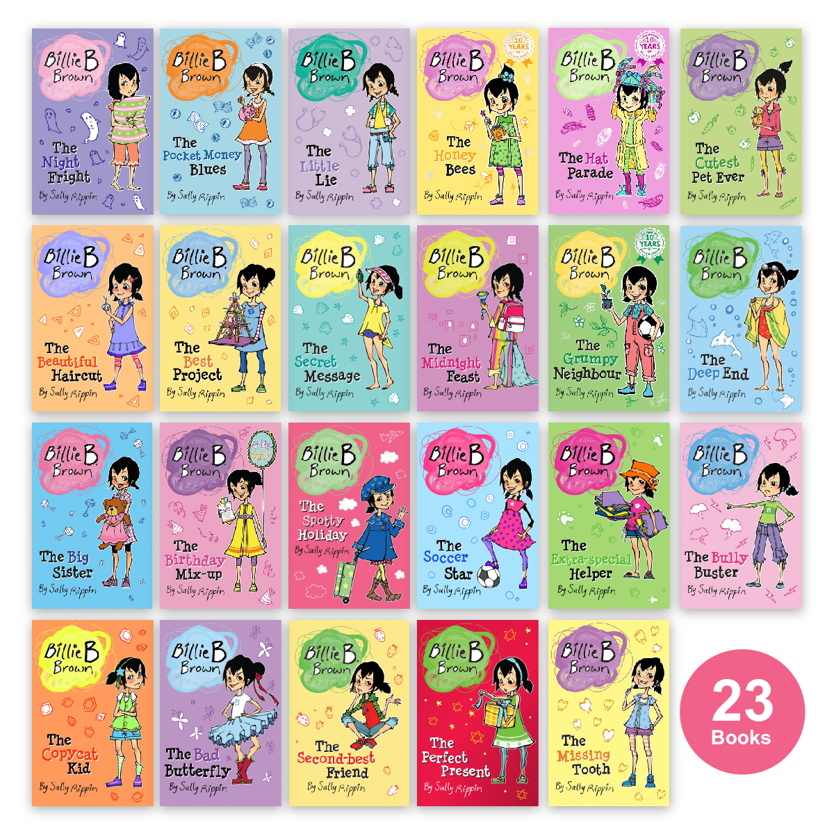 Billie B Brown Complete collection (23 books) - Fun To Read Book