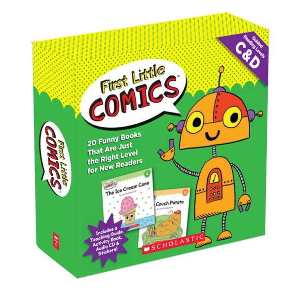 9781338547955 First little comics C&D