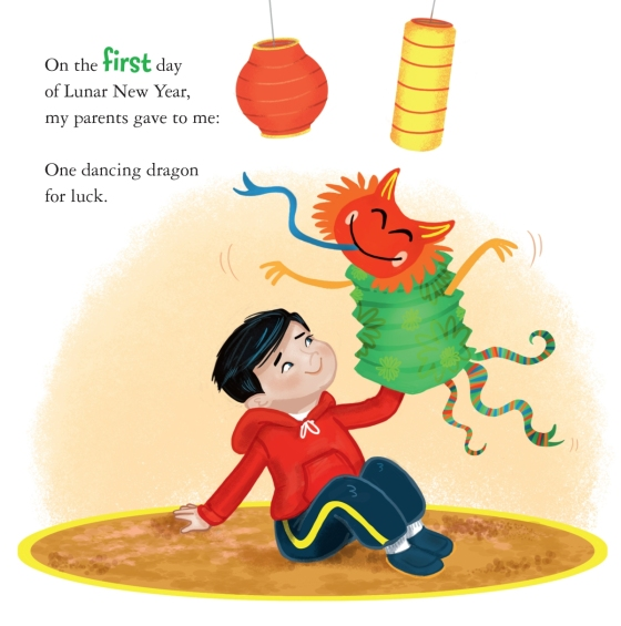 the 12 days of Lunar new year inside