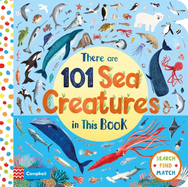 there are 101 sea creatures in this book