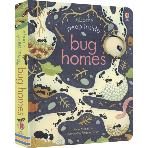 Usborne Peep Inside – Bug Homes # 9781474950824底