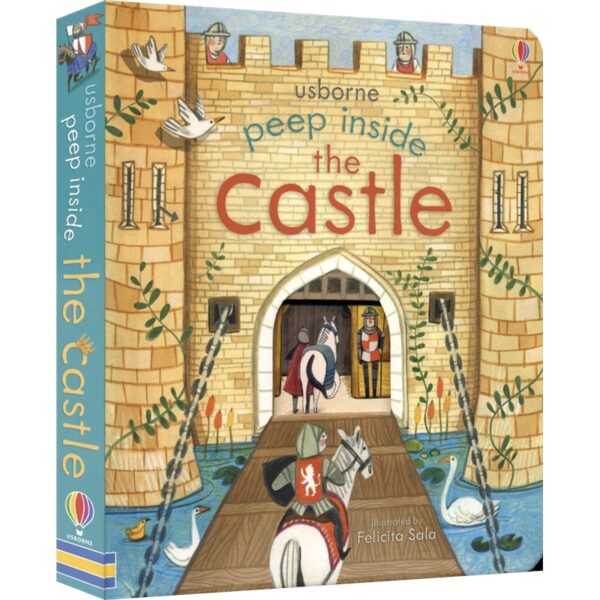 Usborne Peep Inside – The Castle # 9781409582052 # 主图白底