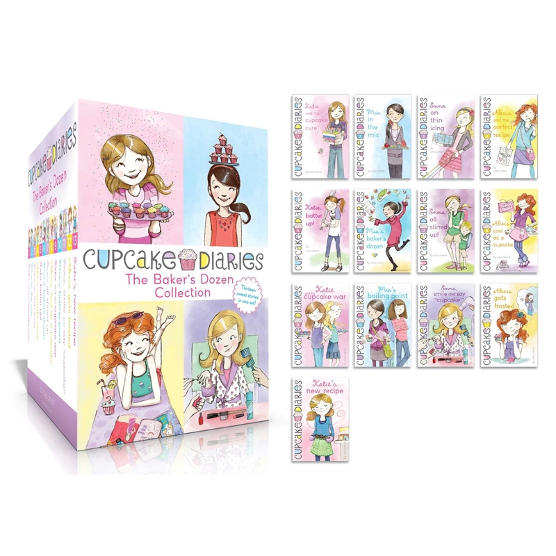 Cupcake Diaries: Baker's Dozen 13巻セット Cupcake Diaries: The Baker's Dozen Collection - Fun To Read Book