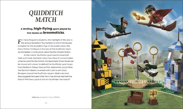 LEGO Harry Potter The Magical Guide to the Wizarding World inside