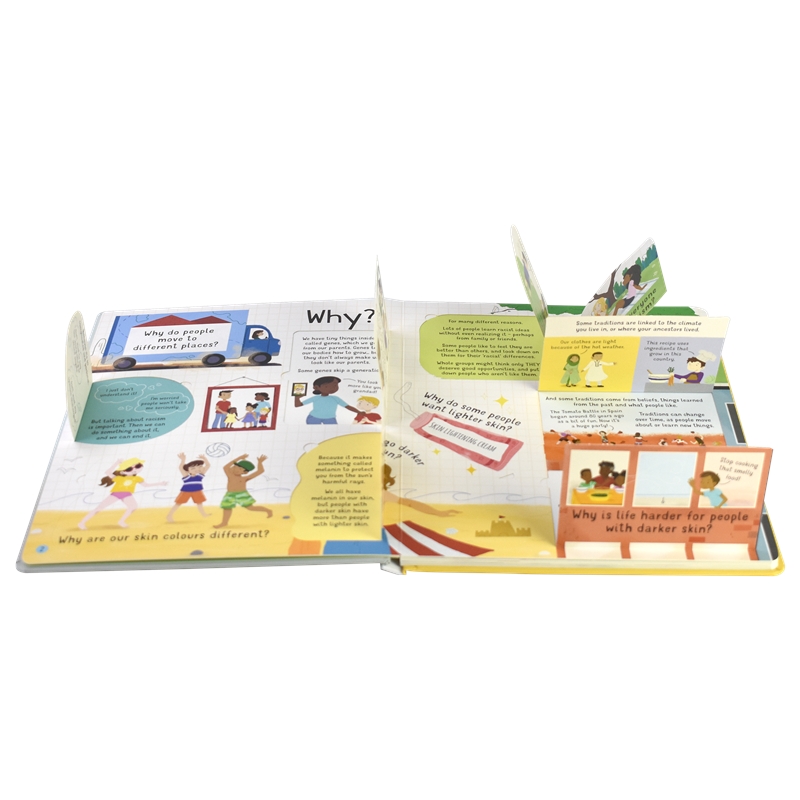 Usborne Lift-the-Flap Questions and Answers about – Racism # 9781474995825 # 次图3