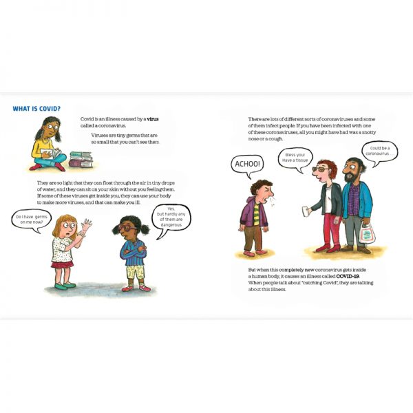 Coronavirus and Covid A book for children about the pandemic content (1)