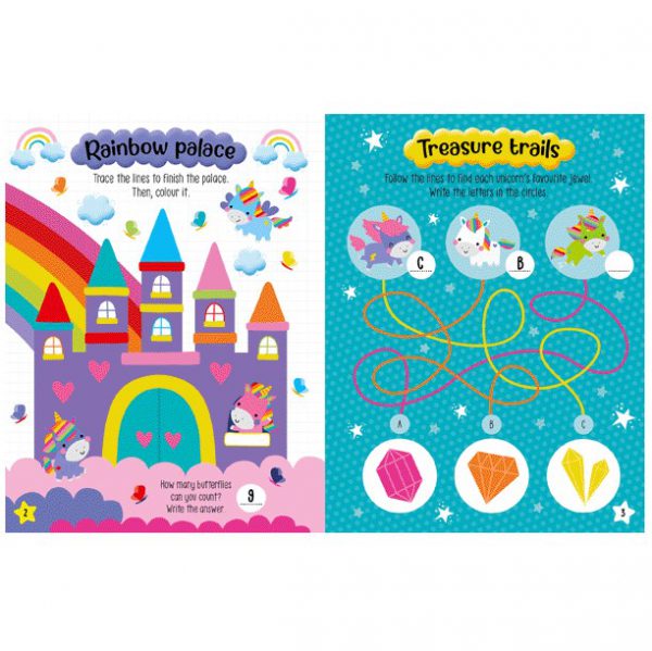 Create and Play Unicorns Activity Book-1