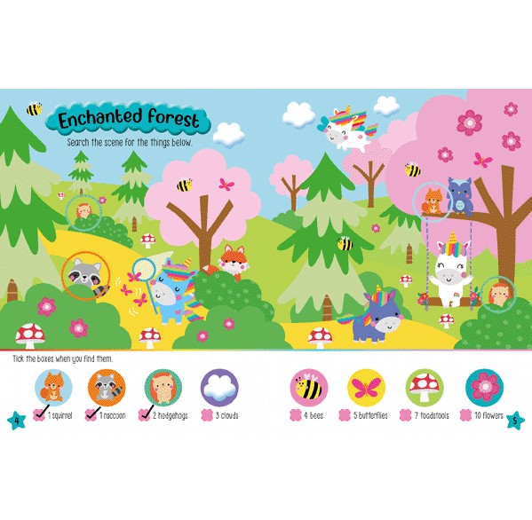 Create and Play Unicorns Activity Book-2