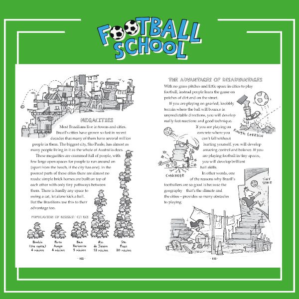 football school 3 books set-2-100