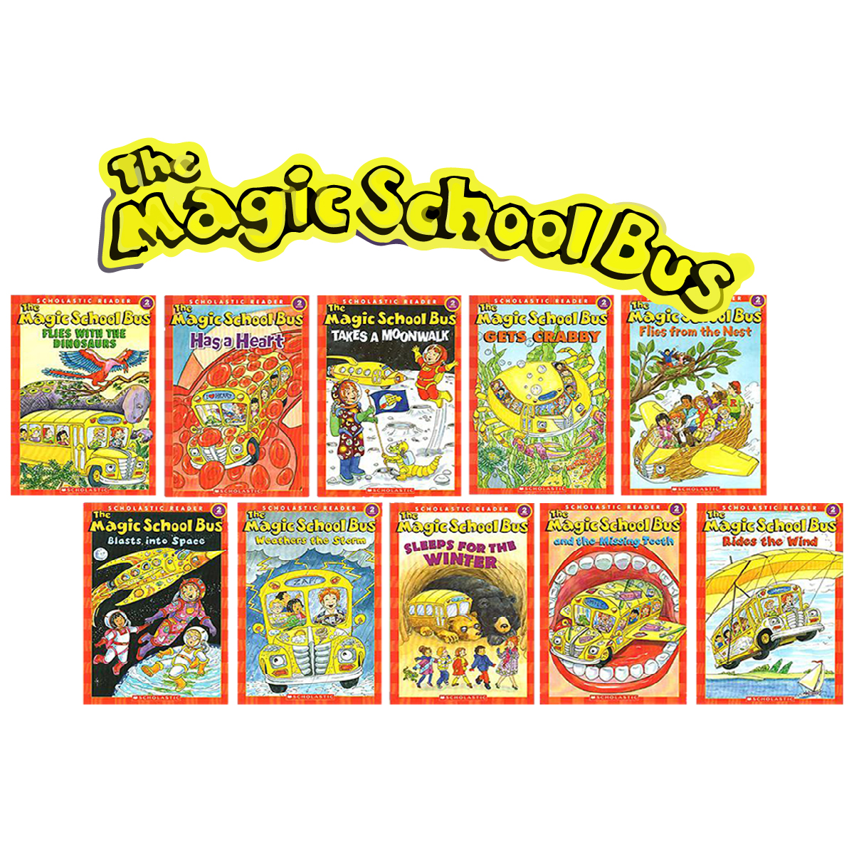 Magic School Bus Science Readers Box Set 2 - Fun To Read Book Outlet