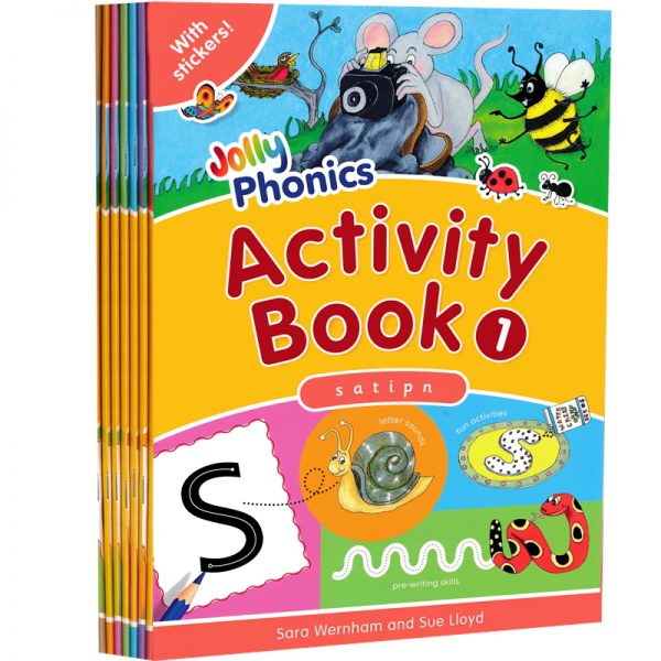 jolly phonics activity book 9781844141609
