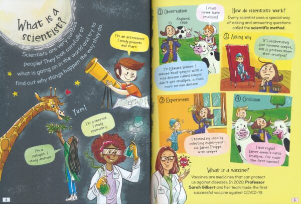 Curious Questions & Answers about Super Scientists # 9781789896220 #2