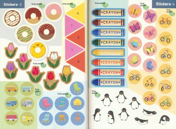 Kumon Counting With Stickers 1-10 # 9781941082751 #3