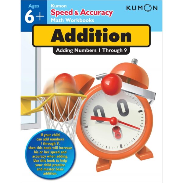 Speed & Accuracy Math Workbooks – Adding Numbers 1 Through 9