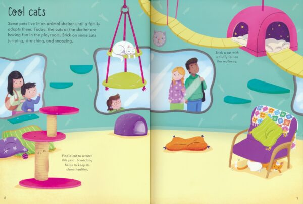 Usborne First Sticker Book Pets # 9781803702766 #2