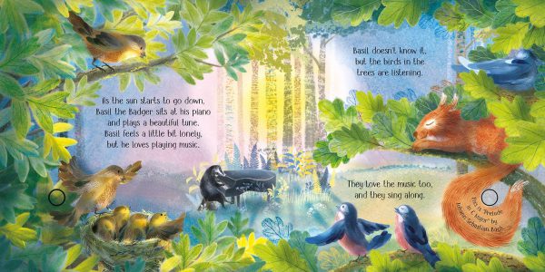 Usborne Sound Books Sleepytime Music Book inside