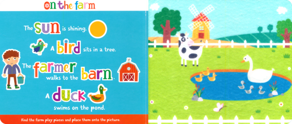Play Felt – First Words On The Farm # 9781801052795 #1