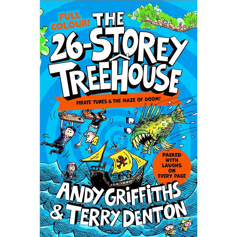 The 13-156 Storey Treehouse 15冊　英語　洋書 The 26-Storey Treehouse: Colour Edition - Fun To Read Book Outlet