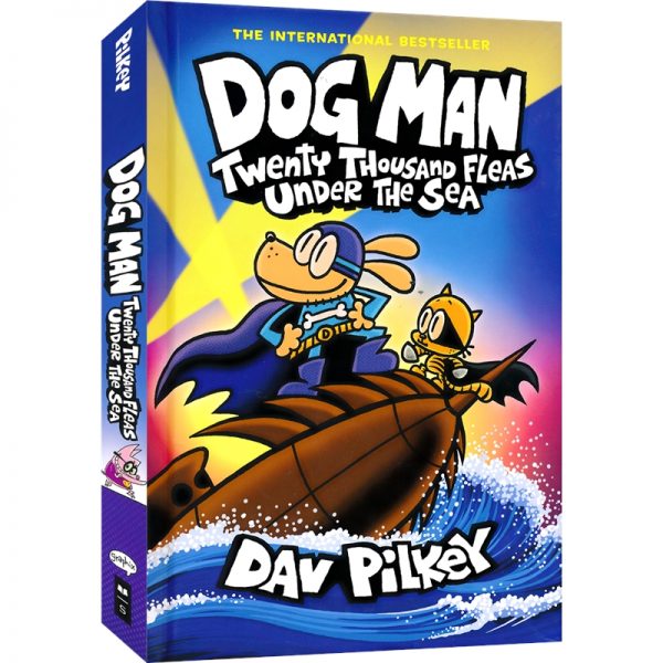 Dog Man 11 – Twenty Thousand Fleas Under the Sea # 9781338801910 # 主图白底