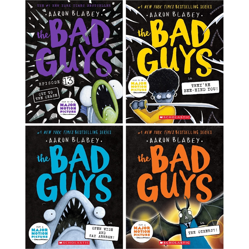 The Bad Guys: The Bad Box 4 (#13-16) - Fun To Read Book Outlet