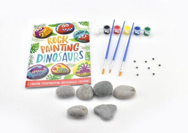 Activity Station Book+Kit Rock Painting Dinosaurs # 9781801054430 # 次图3