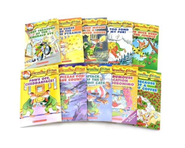Geronimo Stilton (10 Books) # 9781338637380 # 实拍2