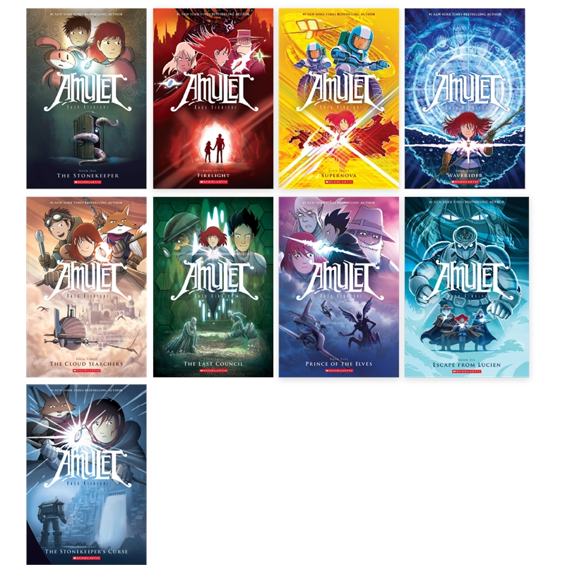 Amulet #1-9 Box Set - Fun To Read Book Outlet