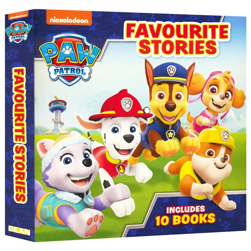 Paw Patrol favourite stories Boxset 10 titles # 9780008663773 # 主图