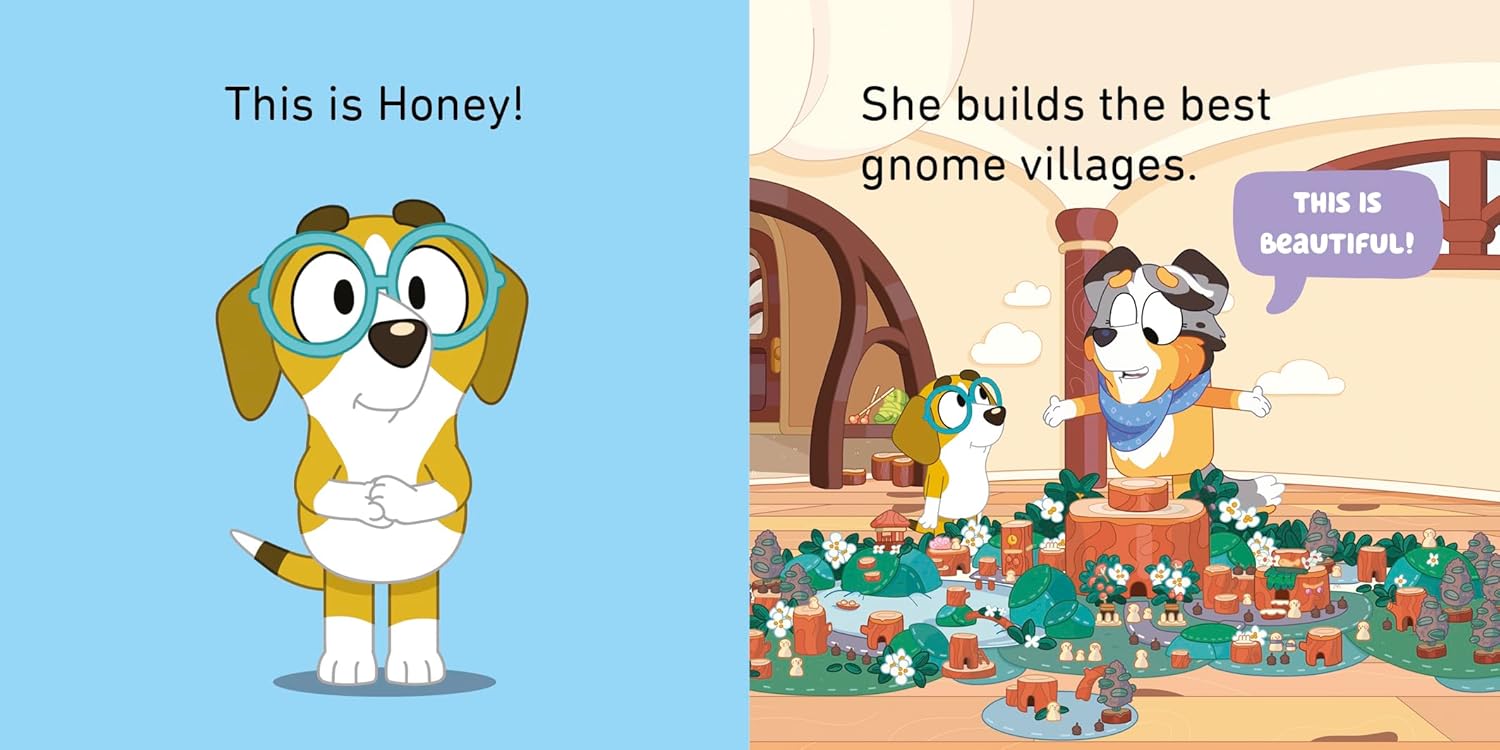 Bluey and friends little library