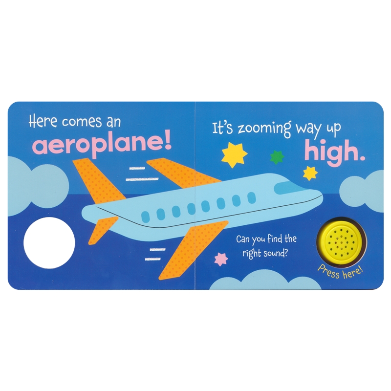 Round Button Sound Book – Vehicles # 9781835094983 # 次图5