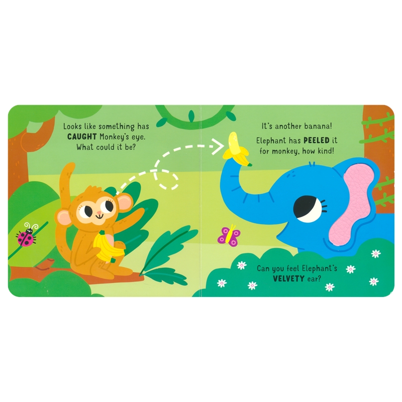 Simple Touch & Feel Book – Monkey # 9781835094143 # 次图4
