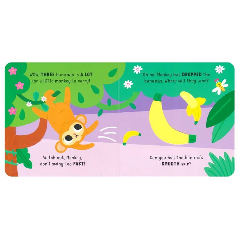 Simple Touch & Feel Book – Monkey # 9781835094143 # 次图5