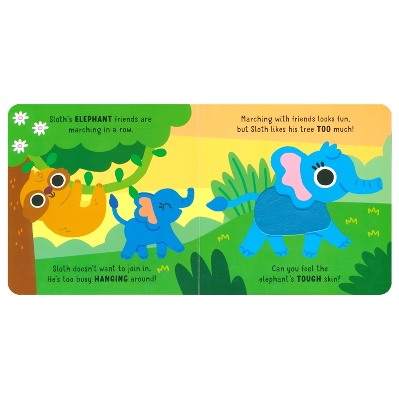 Simple Touch & Feel Book – Sloth # 9781835094167 # 次图3